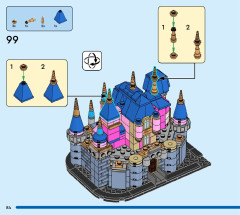 LEGO 40720 instructions page 84 – build guide