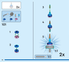 LEGO 40720 instructions page 86 – build guide