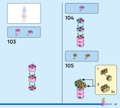 LEGO 40720 instructions page 89 – build guide