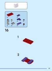 LEGO 40721 instructions page 21 – build guide