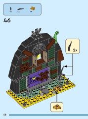 LEGO 40721 instructions page 58 – build guide