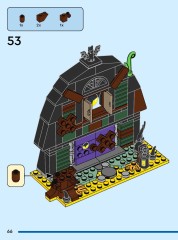 LEGO 40721 instructions page 66 – build guide