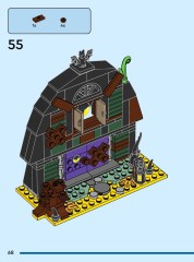 LEGO 40721 instructions page 68 – build guide