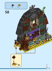 LEGO 40721 instructions page 71 – build guide