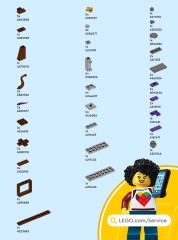 LEGO 40721 instructions page 75 – build guide