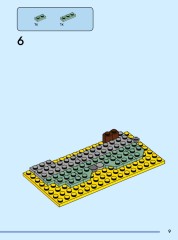 LEGO 40721 instructions page 9 – build guide