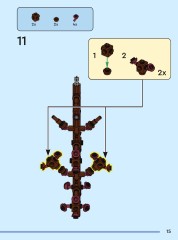 LEGO 40725 instructions page 15 – build guide