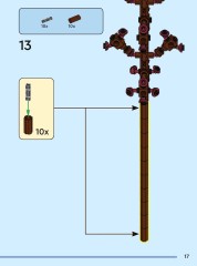 LEGO 40725 instructions page 17 – build guide