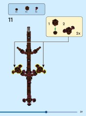 LEGO 40725 instructions page 39 – build guide