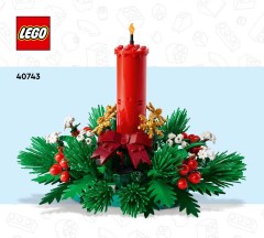 LEGO 40743 instructions page 1 – build guide