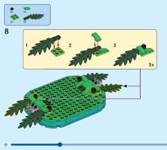 LEGO 40743 instructions page 12 – build guide