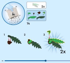 LEGO 40743 instructions page 20 – build guide