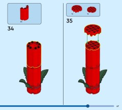LEGO 40743 instructions page 47 – build guide