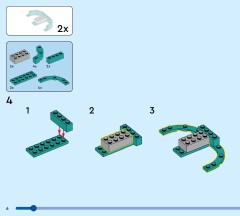 LEGO 40743 instructions page 6 – build guide