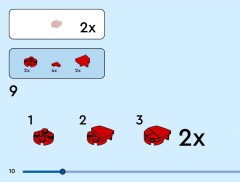 LEGO 40744 instructions page 10 – build guide