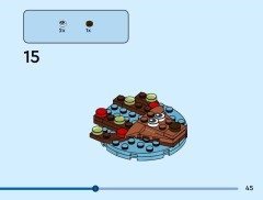 LEGO 40744 instructions page 45 – build guide