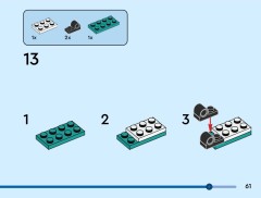LEGO 40744 instructions page 61 – build guide