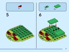 LEGO 40744 instructions page 7 – build guide