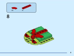 LEGO 40744 instructions page 9 – build guide