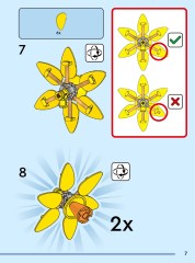 LEGO 40747 instructions page 7 – build guide
