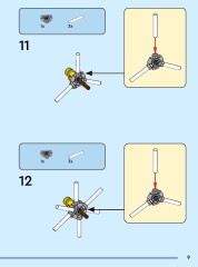 LEGO 40747 instructions page 9 – build guide