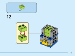 LEGO 40748 instructions page 13 – build guide