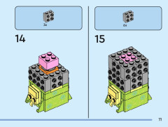 LEGO 40749 instructions page 11 – build guide
