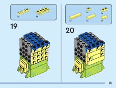 LEGO 40749 instructions page 15 – build guide