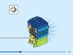 LEGO 40749 instructions page 21 – build guide