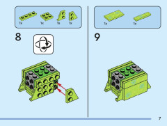 LEGO 40749 instructions page 7 – build guide