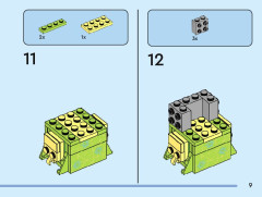 LEGO 40749 instructions page 9 – build guide