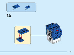 LEGO 40749 instructions page 11 – build guide