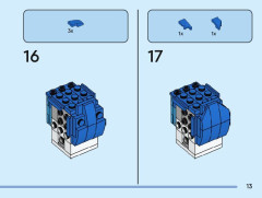 LEGO 40749 instructions page 13 – build guide