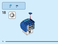 LEGO 40749 instructions page 14 – build guide