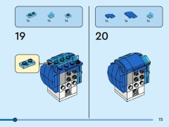 LEGO 40749 instructions page 15 – build guide
