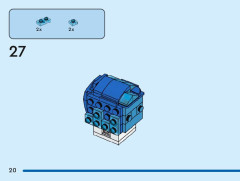LEGO 40749 instructions page 20 – build guide