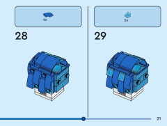 LEGO 40749 instructions page 21 – build guide