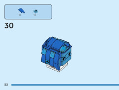 LEGO 40749 instructions page 22 – build guide