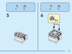LEGO 40749 instructions page 5 – build guide