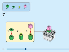 LEGO 40749 instructions page 6 – build guide