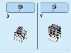 LEGO 40749 instructions page 7 – build guide