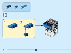 LEGO 40749 instructions page 8 – build guide