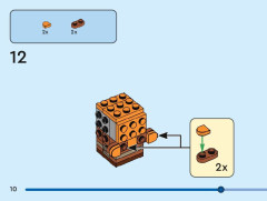 LEGO 40749 instructions page 10 – build guide