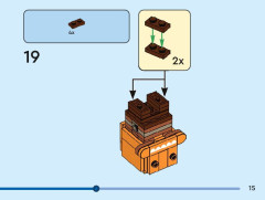 LEGO 40749 instructions page 15 – build guide
