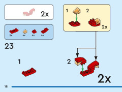 LEGO 40749 instructions page 18 – build guide