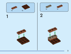 LEGO 40749 instructions page 3 – build guide