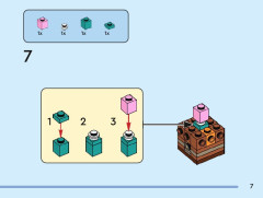 LEGO 40749 instructions page 7 – build guide
