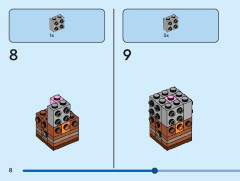 LEGO 40749 instructions page 8 – build guide