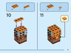 LEGO 40749 instructions page 9 – build guide
