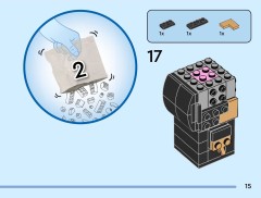 LEGO 40750 instructions page 15 – build guide